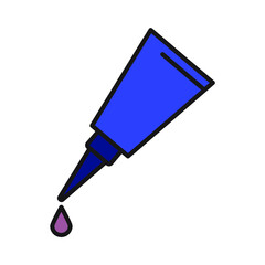 glue icons symbol vector elements for infographic web