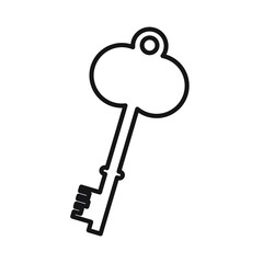 key icons symbol vector elements for infographic web