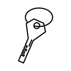 key icons symbol vector elements for infographic web