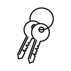 key icons symbol vector elements for infographic web