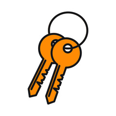 key icons symbol vector elements for infographic web