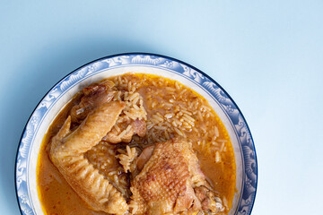 Caldo de Gallina casero, un plato tradicional de  Paraguay-02
