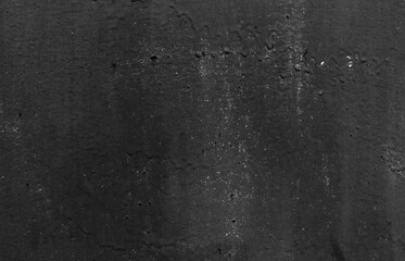 Black paint on wall texture
