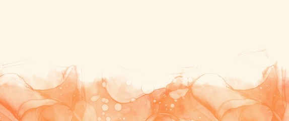 Modern earth colour background with alcohol ink technique, modern orange warm accent, texture for wallpapers and print, luxury hand drawn art