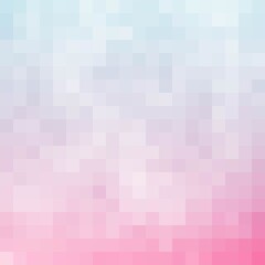 Abstract blue and pink mosaic background. Vector background. Blue and pink mosaic. Pixel art background.