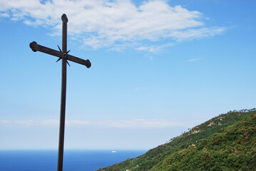 La frazione di Costa nel territorio comunale di Framura, in Liguria.