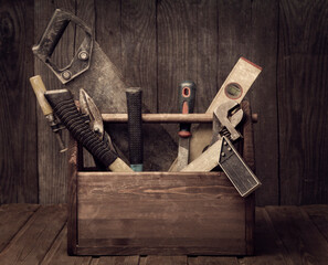 grungy old tools