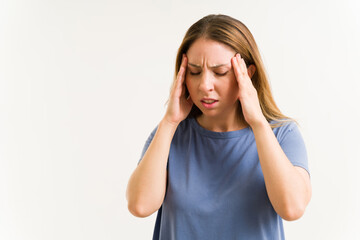 Feeling unwell due to a bad hangover