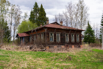 old wooden house