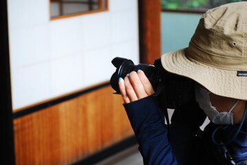 カメラ女子