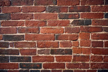 Naklejka premium red brick wall