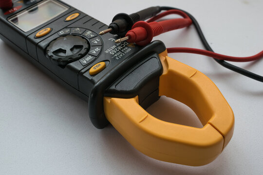 Clamp meter. It is a special type of ammeter