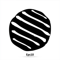 Cookies icon. Vector Illustration. Eps10