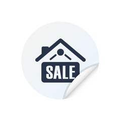 Home Sale Sign - Sticker
