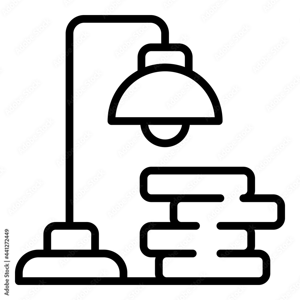 Aufkleber late work desktop icon. outline late work desktop vector icon for web design isolated on white backg