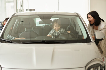 Mom chooses a city car.
