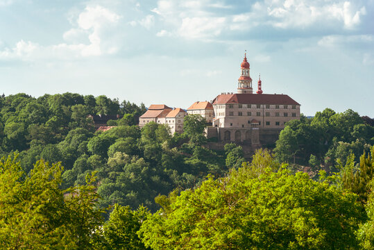 Zamek w Nachodzie w Republice Czeskiej