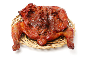 background, baked, barbecue, bbq, bird, brown, calorie, chicken, cooked, cuisine, delicious, dinner, eat, fat, food, fresh, fried, golden, grill, grilled, healthy, hen, hot, isolated, jhy, lunch, meal