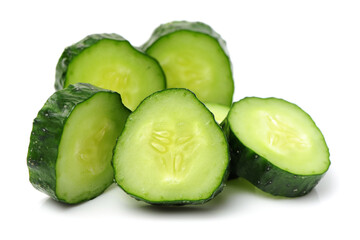 slices of cucumber