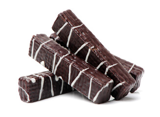 chocolate isolated on white background