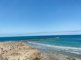 beach in rabat. rabat, morocco