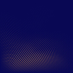 Abstract Modern Background with Halftone Element and Yellow Blue Color Color