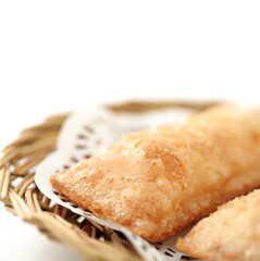 pineapple Pie on white background