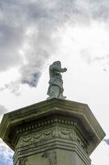 Fototapeta premium Wellington, New Zealand - August 24, 2018: Brooklyn War Memorial in Wellington, New Zealand