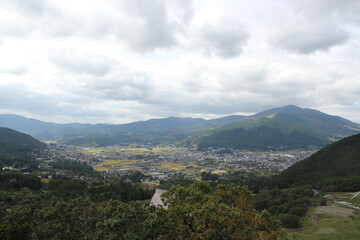 Fototapeta na wymiar 일본 마을