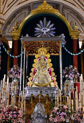 Obraz premium virgen del rocion en españa