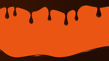 illustration of a chocolate background