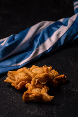 typical and traditional fried pastry from Argentina pastelito