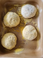 pão caseiro na forma