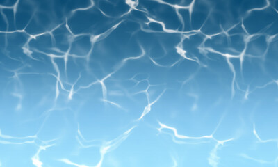 water background. Blue water texture. Blue water background