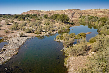 The Fish River in Namibia