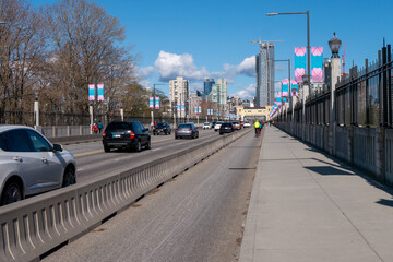 Burrard Street Bridgeの風景
