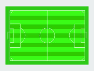 Vector soccer ball on white background