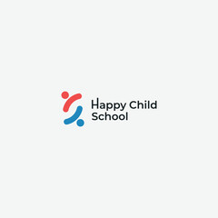 modern child hug logo foundation