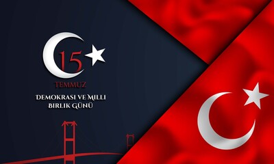 The Day of Democracy and National Unity Background Design.