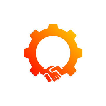 Gear Deal logo vector template, Creative Deal logo design concepts