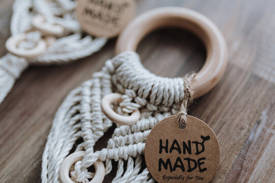 Makramee Bei&szlig;ringe f&uuml;r Baby DIY