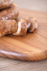 Cooked sausage