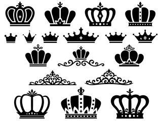 王冠アイコンセット © Nora Hachio