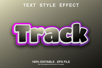earn text effect editable