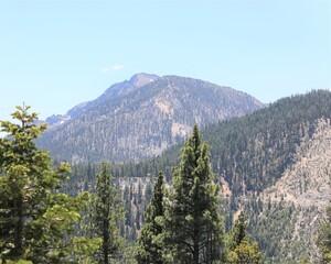 A View of the Area Surrounding Lake Tahoe