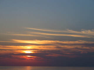 sun rise in the morning