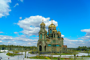 Moscow region, Russia. Cathedral of the Resurrection of Christ - the main temple of the Armed...