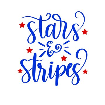 Stars and Stripes, All American Girl, SVG Cut File, digital file, svg, handlettered svg, July 4th svg, American svg, for cricut, for silhouette, quote svg, dfx