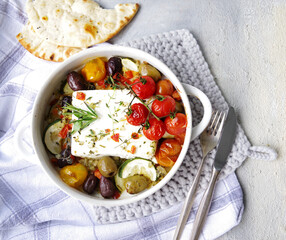 Feta gebacken

