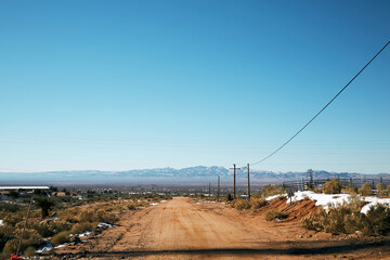 road to the mountains